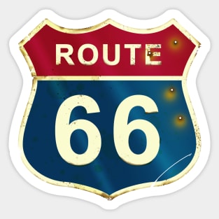 Route 66 Sticker